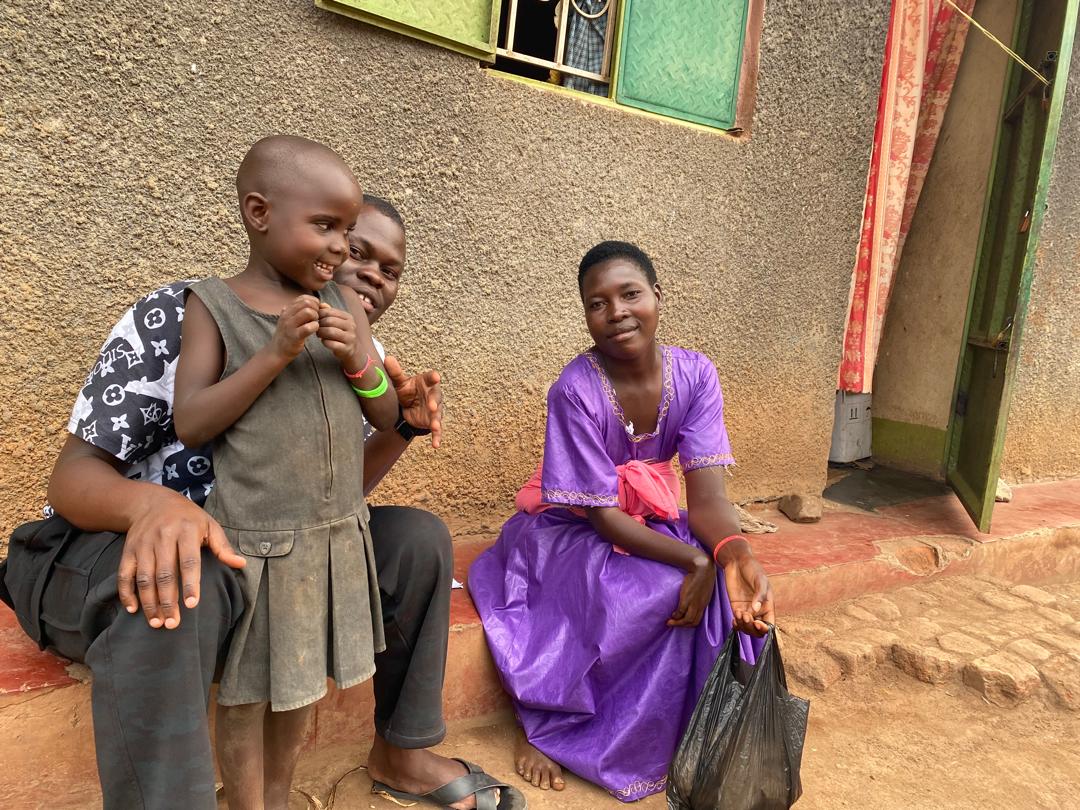 Amirah Charity Foundation Uganda volunteers engaging with children in the community